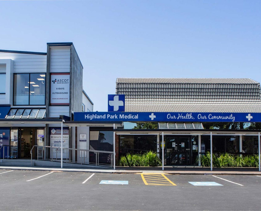 Astra Radiology Highland Park Clinic Location Entrance